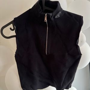 Prada turtleneck crop top